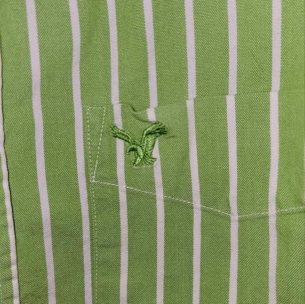 Mens American Eagle Vintage Fit Button Down - Picture 4 of 5